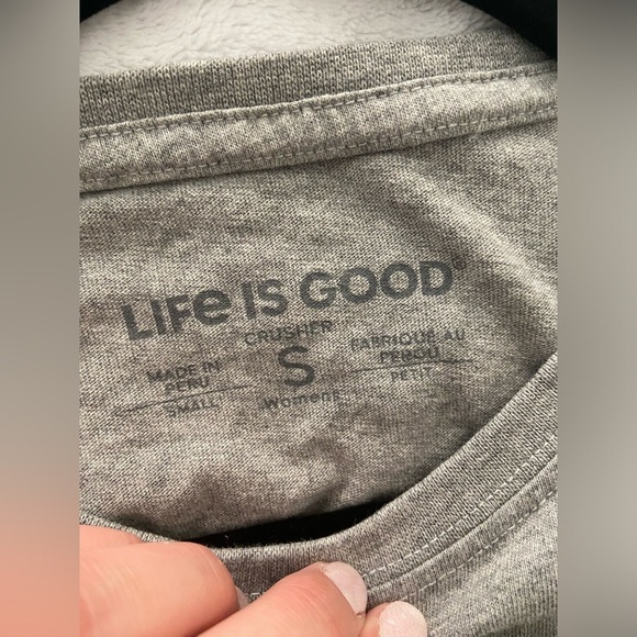 Life is Good Women’s Small Silly Goose Print T-Shirt - Picture 3 of 6